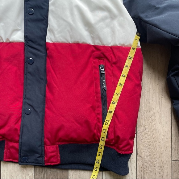 Tommy Hilfiger Red and Black Outerwear - Picture 6 of 7